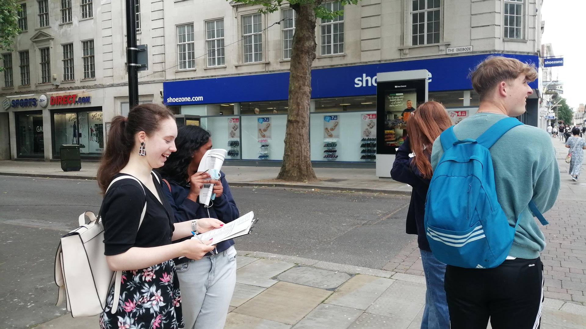 Cirencester College Geography Students Complete Fieldwork In Gloucester