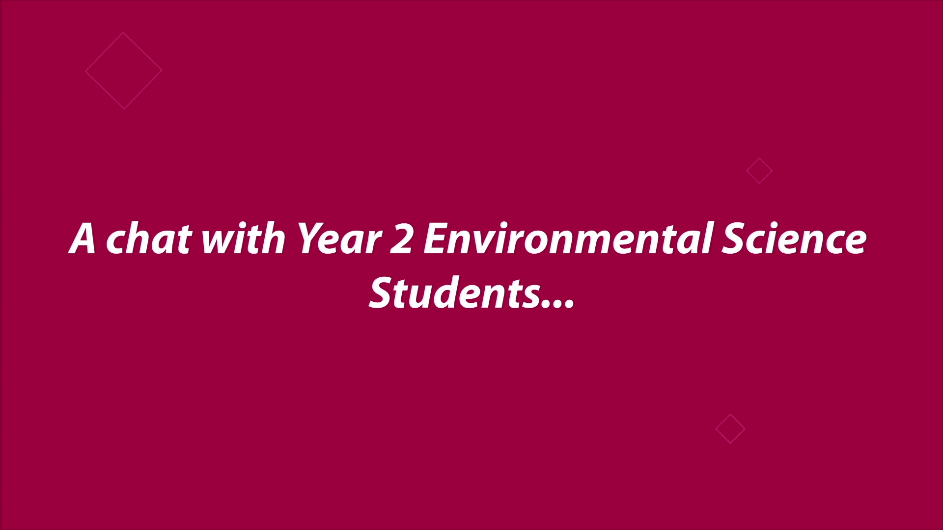 Environmental Science Video