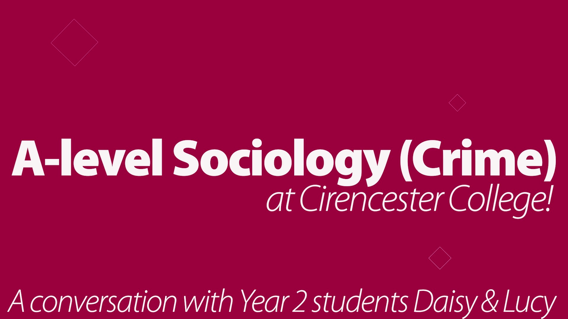 A-level Sociology Chat